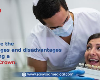 What are the advantages and disadvantages of getting a dental crown