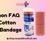 easycrepe cotton crepe bandage ankle support 90x80
