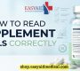 How to Read Supplement Labels Correctly 90x80