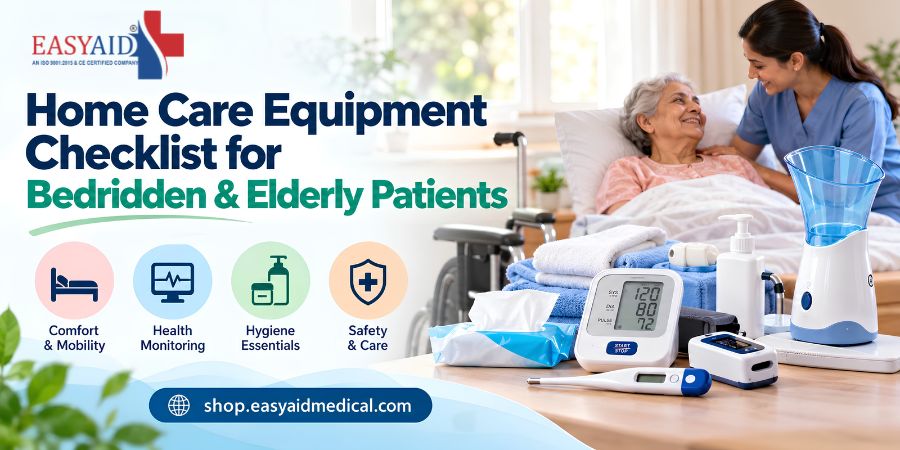 Home Care Equipment Checklist for Bedridden & Elderly Patients
