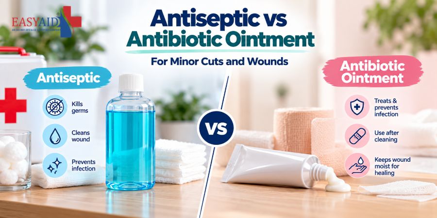 Antiseptic vs Antibiotic Ointment: What to Use for Minor Cuts and Wounds