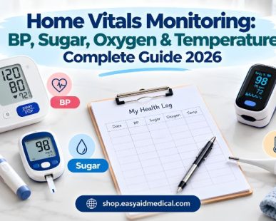 Home Vitals Monitoring BP, Sugar, Oxygen & Temperature — Complete Guide 2026